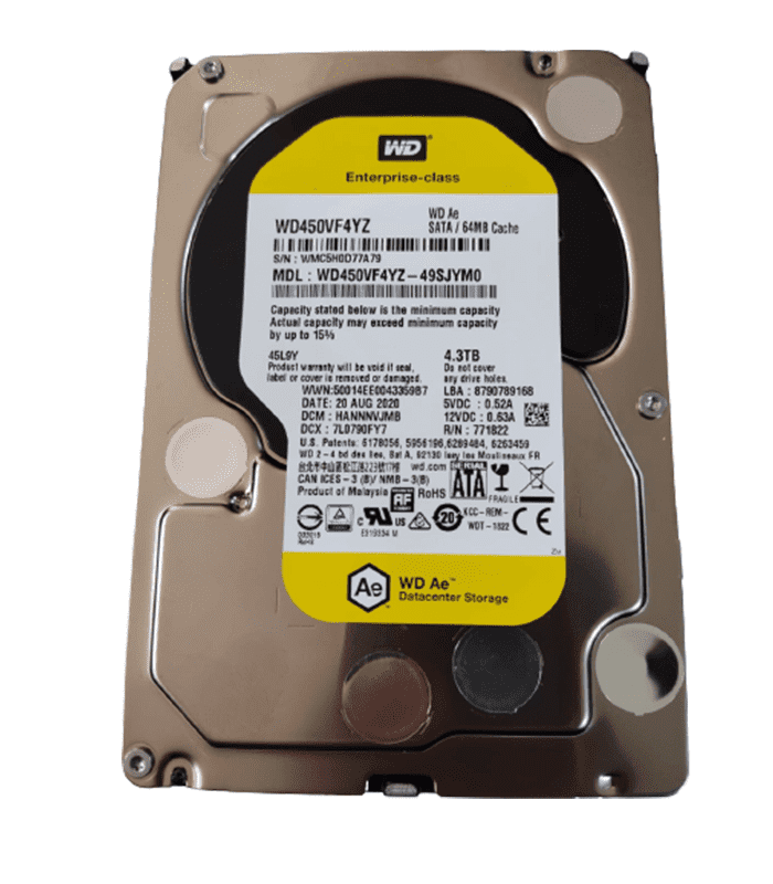 700x800 Western Digital Enterprise Class 4.3TB -min