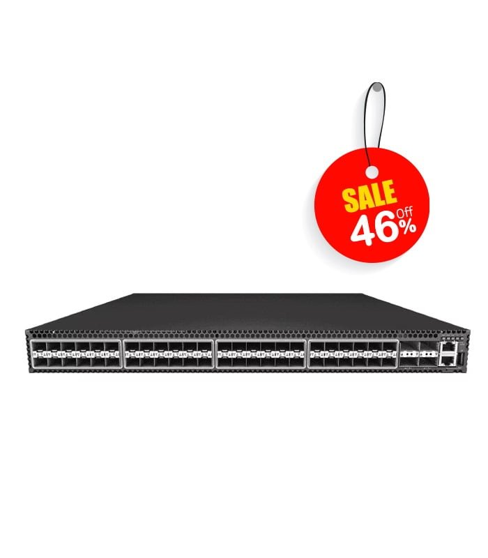Edge-Core AS5610-52X- 48*10GB SFP+ - 4 QSFP+ - Layer 3 – Managed – Dual Power Supply