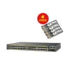 Cisco Catalyst (2960S-48LPS-L) switch - 48 ports POE + managed +4Gbic Cisco1G Free