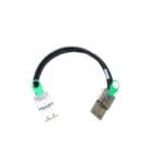 MOLEX 74546-0840 PCIE X8-X8 0.5 METER 28AWG EJECTORS 10GB EXTERNAL CABLE / UC6-2
