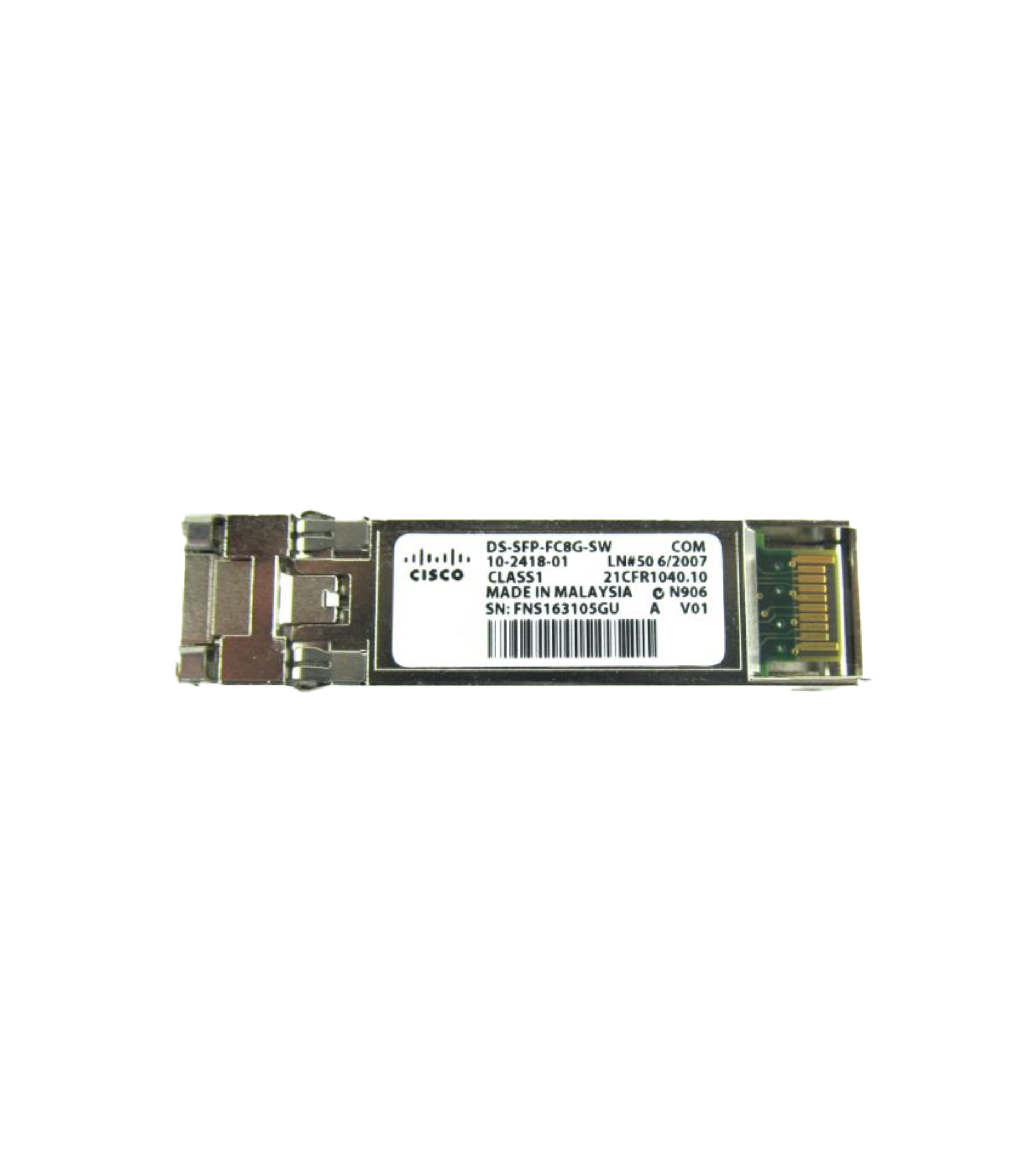 Cisco DS-SFP-FC8G-SW Transceiver 10-2418-01