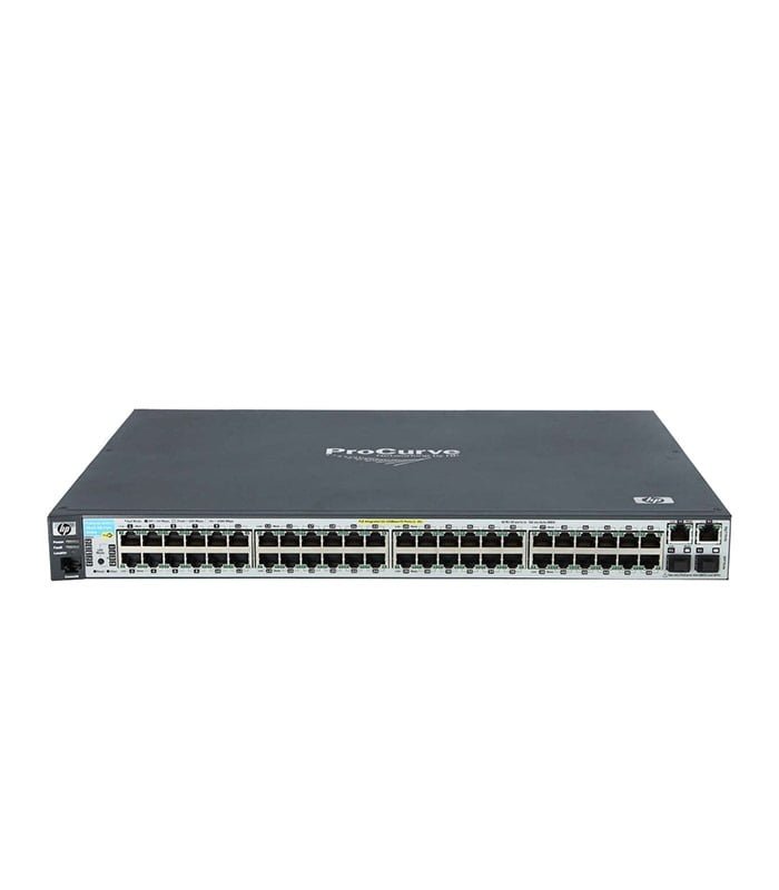 HP ProCurve 2650-48Port PoE Managed switch-2-Port SFP 1G + 2-Port Rj45 1G