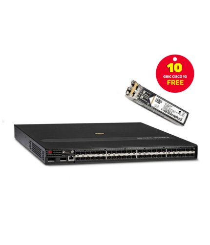 Brocade NetIron CES 2048FX Switch With 10 Gbic CISCO 1G FREE