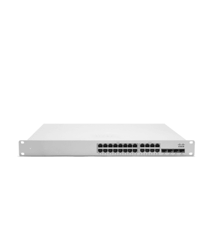 Cisco Meraki MS350-24P-HW 24x GbE POE 8port RG45 10G 4x RG45 10G SFP+  Switch