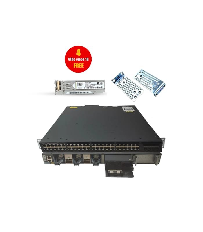 Cisco catalyst 3650 48-port 1G POE+ 4 SFP uplink