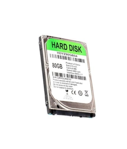 Hard 80G SATA 2.5 LAPTOP