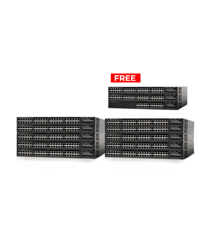 10 Switches Cisco 3650 48P 1G PoE+ +3 Switches Cisco 3650 24/48P 1G PoE+
