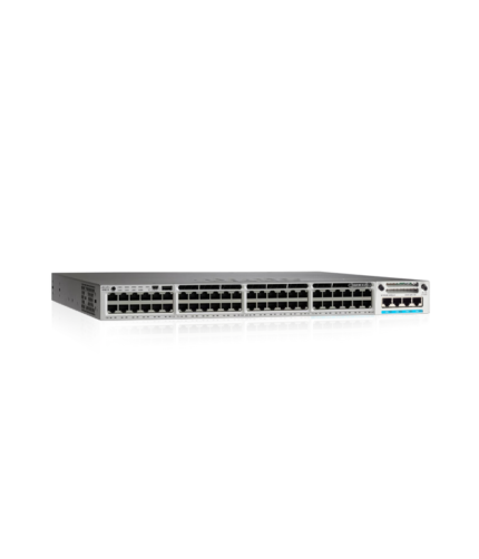 Cisco Catalyst WS-C3850-48P UPOE Uplink 4Port RJ45 10G Dual power supply 1100W Layer 3 Switch
