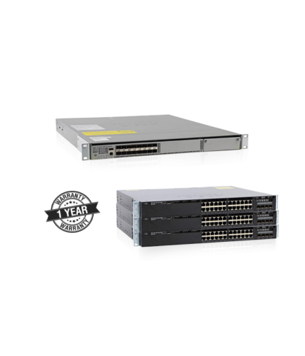 Cisco WS-C4500X-16SFP+ Layer 3Switch & 3SWITCHES Cisco 3650 24P 1G POE+ Uplink 10G