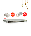 CISCO NEXUS 3064X 48Port SFP+ and 4Port QSFP+ With 52 Gbic ( 48*10G &4*40G )