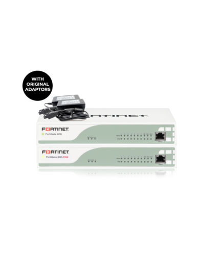FORTINET FORTIGATE 60D ( POE ) & 60D WITH ORIGINAL ADAPTORS