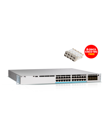 Cisco Catalyst 9300 With 8 Gbic 10G FREE