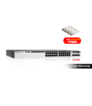 Cisco Catalyst WS-C3850-24P POE+ UPLINK 4X10G WITH 4GBIC CISCO 10G FREE