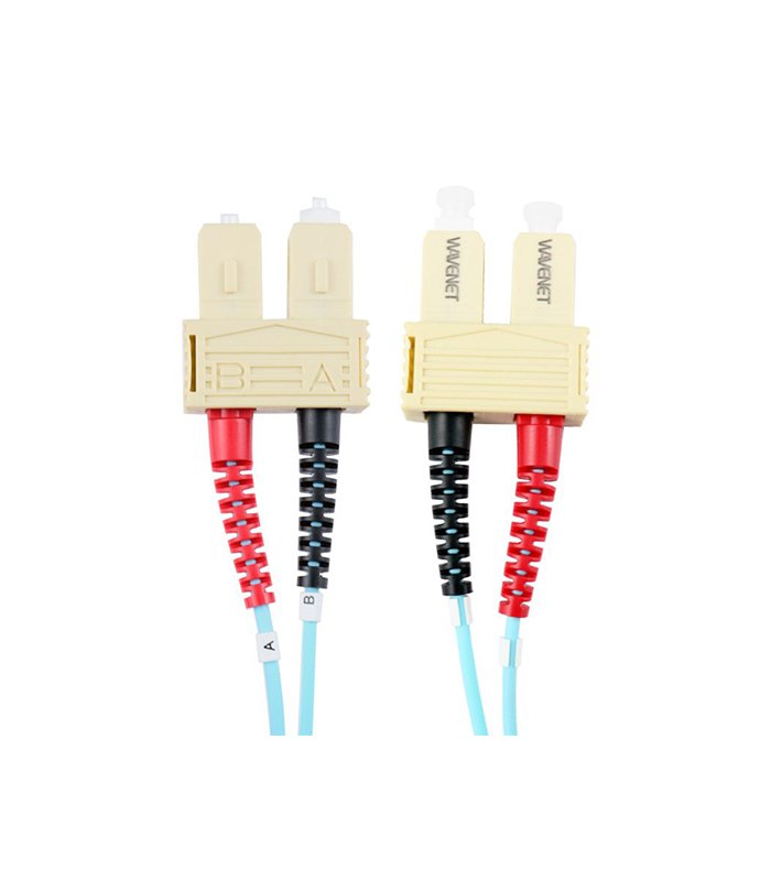 LC to SC Multimode Duplex Fiber Patch+
