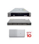 Cisco Wireless Controller 8540&Cisco 3650 48P 1G PoE+ Uplink 1G&Cisco Air-AP2802i Access Point