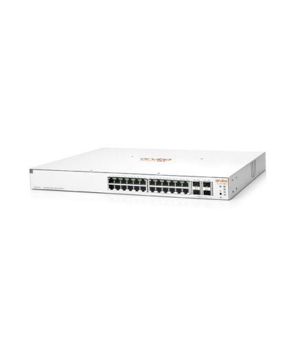 HP Aruba 24 Port Gigabit & 4 SFP+ 1/10GbE ports smart managed Switch / 1930 24G 4SFP/SFP+ / JL682A
