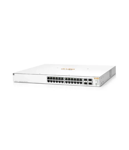 HP Aruba 24 Port Gigabit & 4 SFP+ 1/10GbE ports smart managed Switch / 1930 24G 4SFP/SFP+ / JL682A