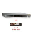 CISCO NEXUS 3064X 48Port SFP+ and 4Port QSFP+ With 20 Gbic