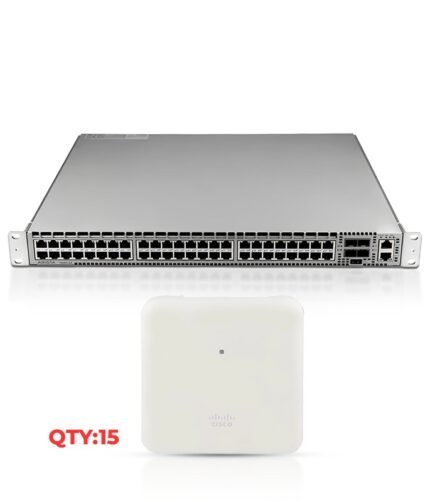 Arista 7050T-52 48 Port 10G Rj45 & 4 Port SFP+ 10G & CISCO AIR-AP1852I-I-K9