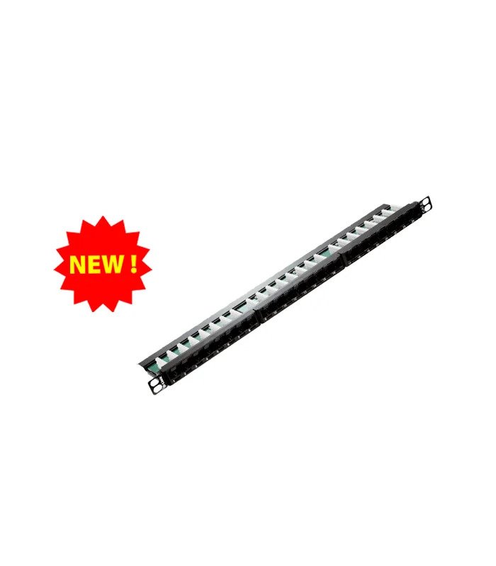 D- Link Cat6 UTP Fully Loaded 24 Port Patch Panel- 0.5UNPP-C61BLK243