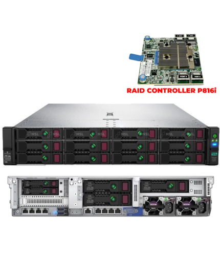 📌 HPE Proliant DL380 G10 17 BAY New Version ( 15 LFF + 2 SFF )