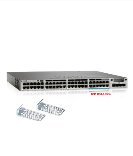 Cisco 3850 48 Port RJ45 ( 12Port RJ45 10G ) UPOE 🔥